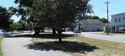 Fight at the Fort Erie Docks - Marker in context image. Click for full size.