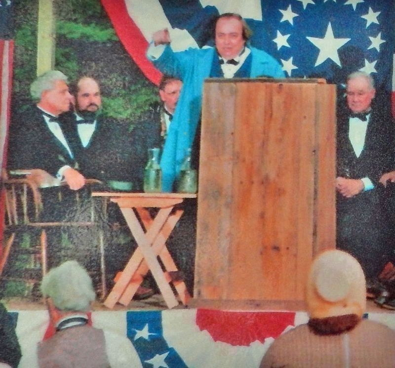 The Freeport Lincoln-Douglas Debate Re-enactment, 1994 image. Click for more information.