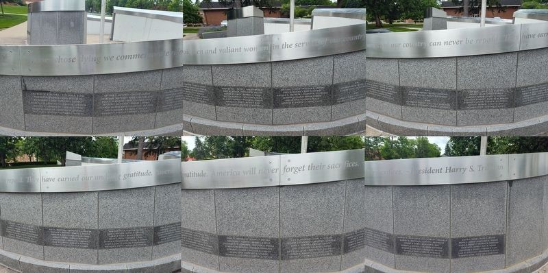 ﻿Miami University Alumni Veteran's Tribute Marker image. Click for full size.