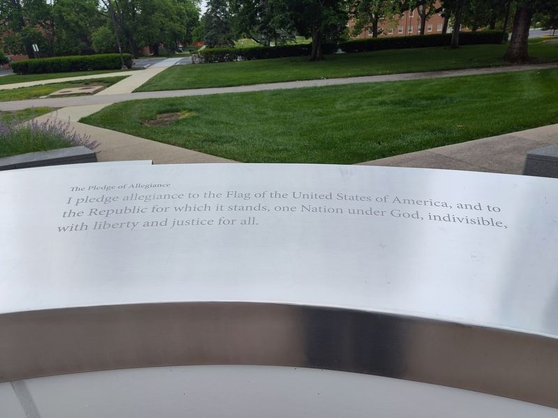 ﻿Miami University Alumni Veteran's Tribute Marker image. Click for full size.
