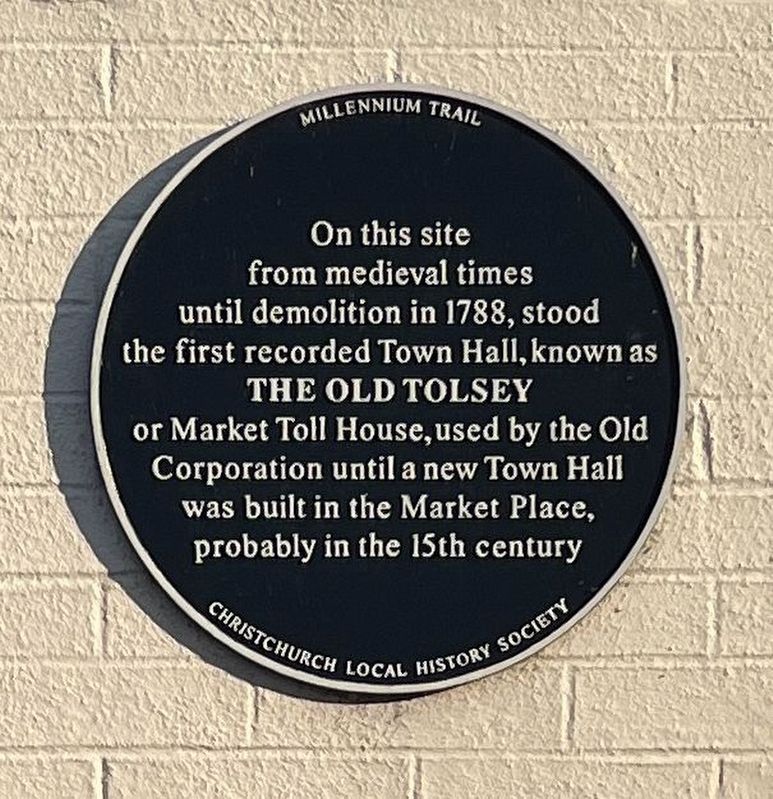 The Old Tolsey Marker. Click for full size. The Old Tolsey Marker image. Click for full size.