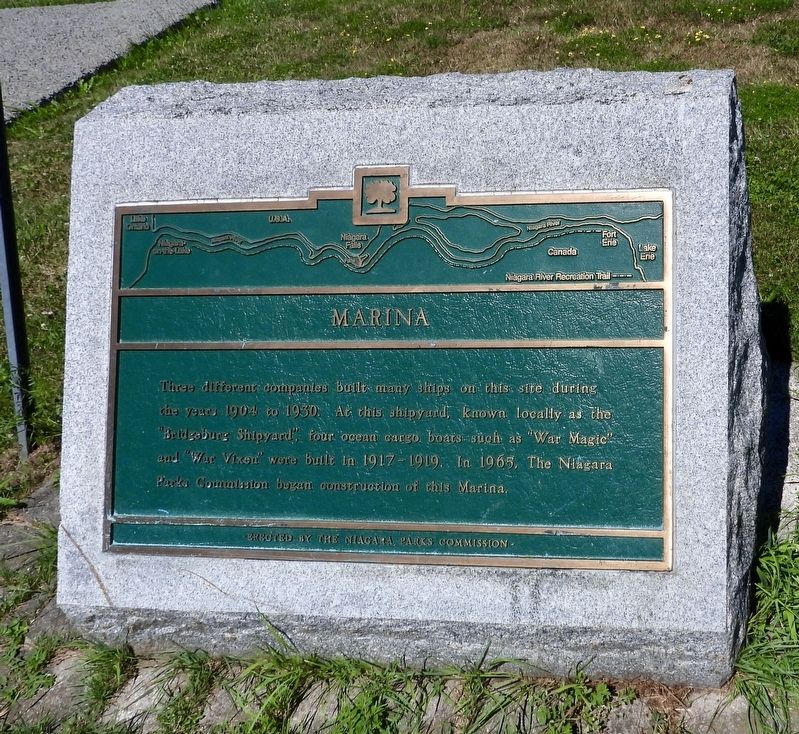 Marina - Marker. Click for full size. Marina - Marker image. Click for full size.