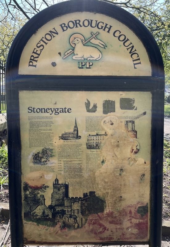 Stoneygate Marker. Click for full size. Stoneygate Marker image. Click for full size.