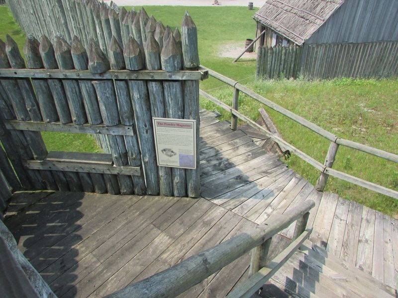 The Powder Magazine Marker. Click for full size. The Powder Magazine Marker image. Click for full size.