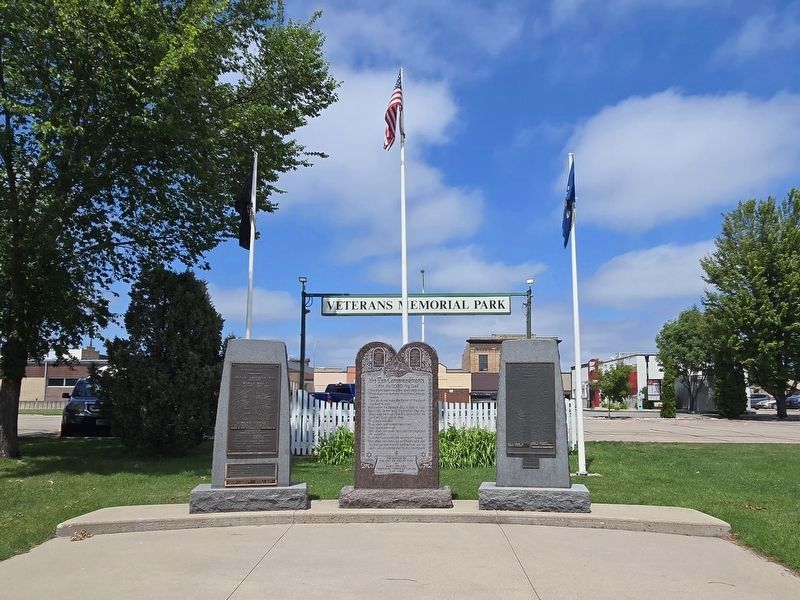 Veterans Memorial Park. Click for full size. Veterans Memorial Park image. Click for full size.