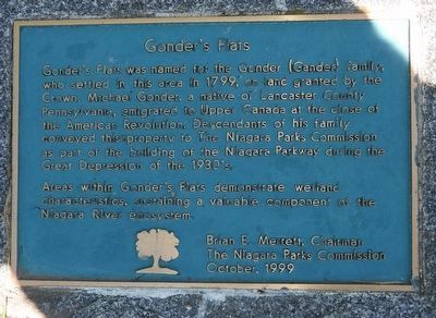 Gonder's Flats - Marker. Click for full size. Gonder's Flats - Marker image. Click for full size.