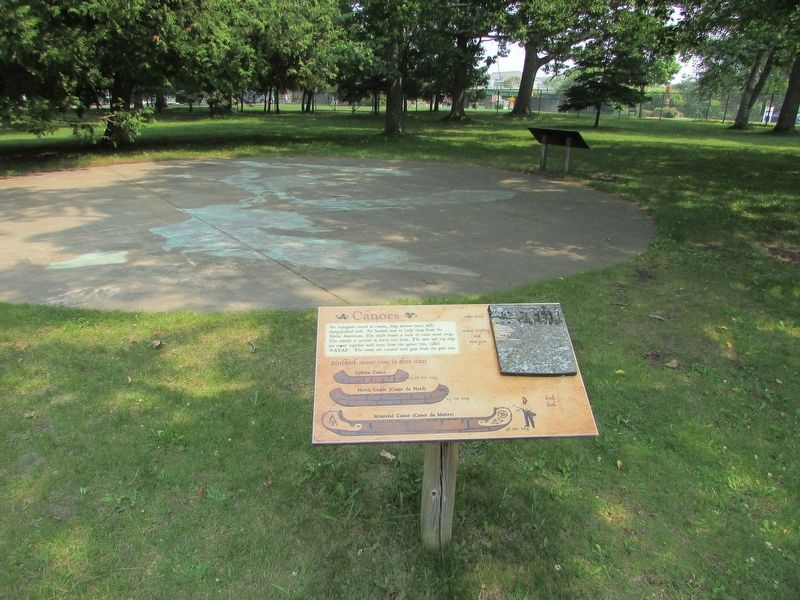 Canoes Marker. Click for full size. Canoes Marker image. Click for full size.