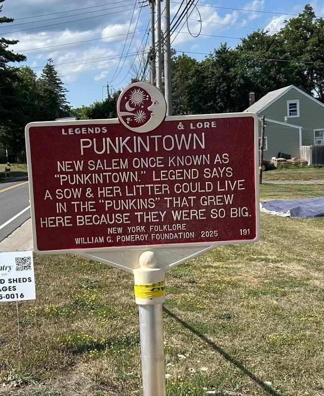 Punkintown Marker image. Click for full size.