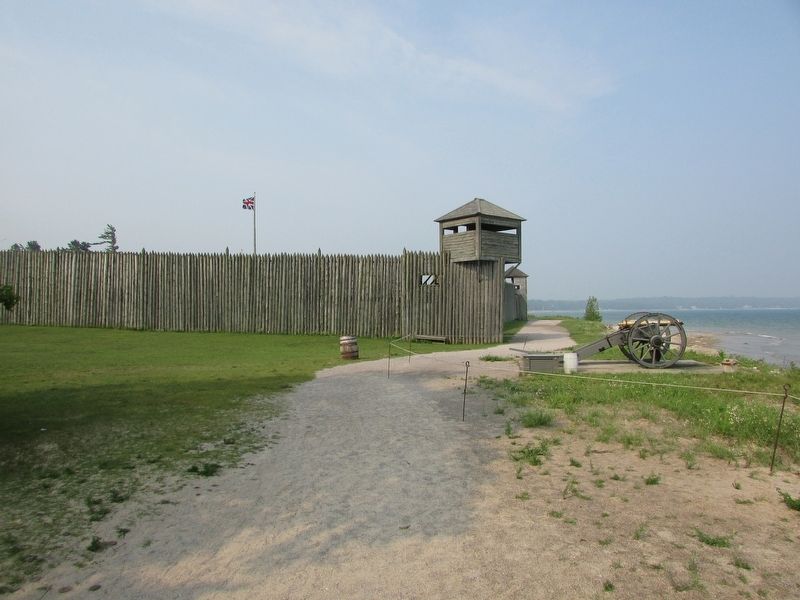 Fort Michilimackinac image. Click for full size.