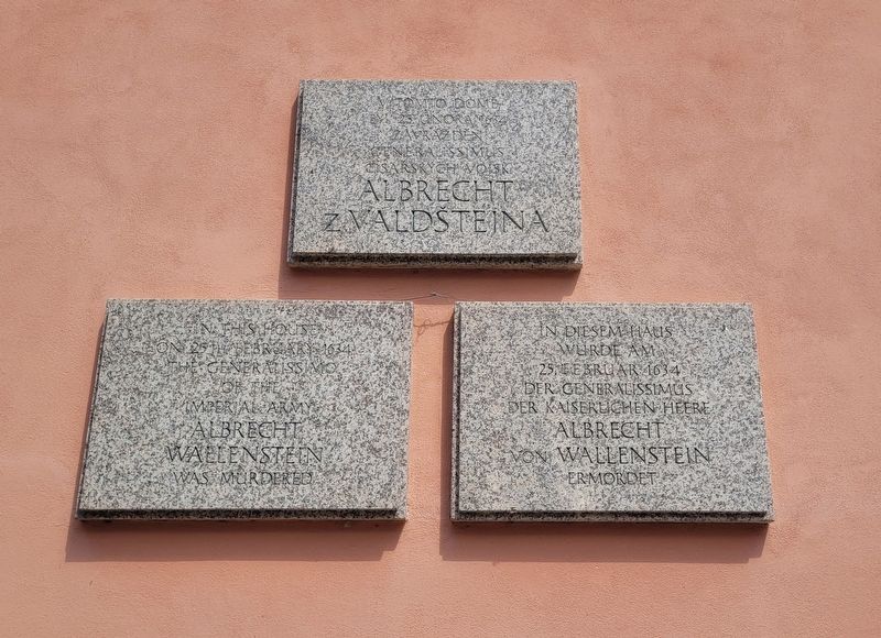 Albrecht Wallenstein Marker image. Click for full size.