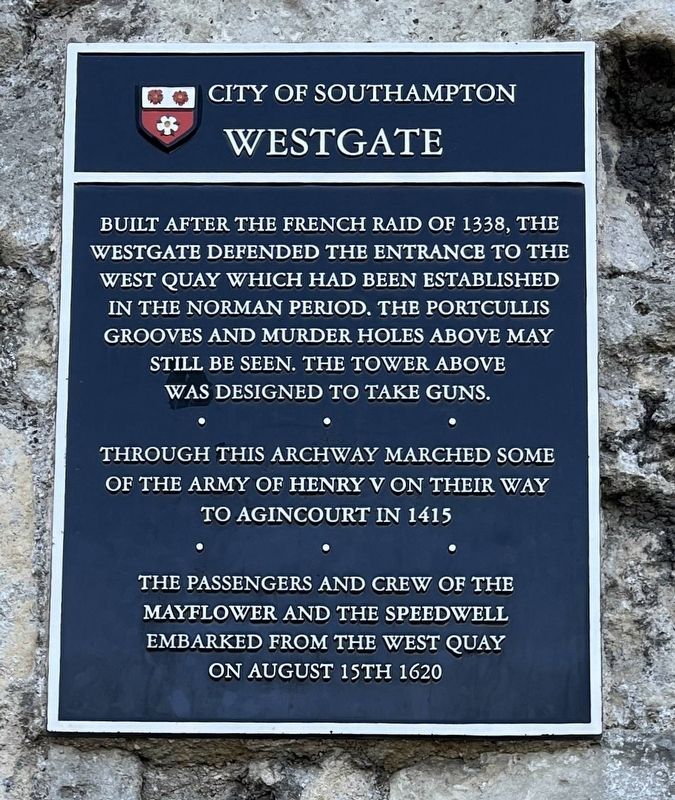 Westgate Marker. Click for full size. Westgate Marker image. Click for full size.