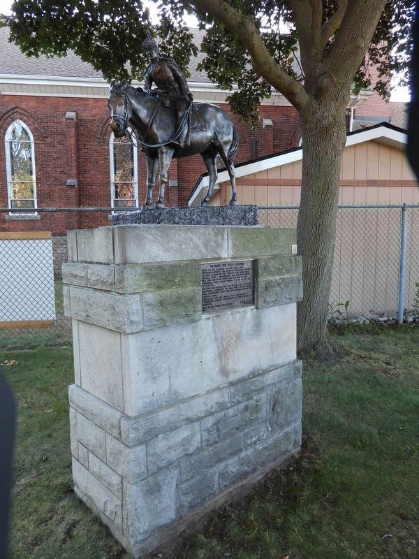 Gordon Drummond statue in 2025. Click for full size. Gordon Drummond statue in 2025 image. Click for full size.