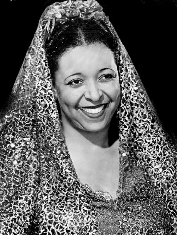 Ethel Waters publicity photo. Click for full size. Ethel Waters publicity photo image. Click for full size.