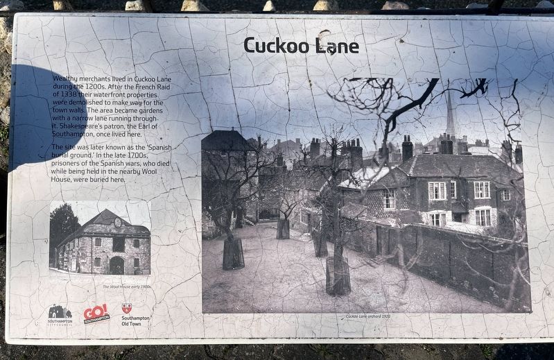 Cuckoo Lane Marker. Click for full size. Cuckoo Lane Marker image. Click for full size.
