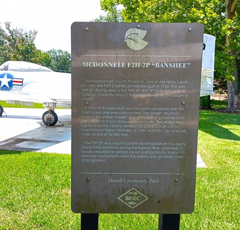 McDonnell F2H-2P "Banshee" Marker image. Click for full size.