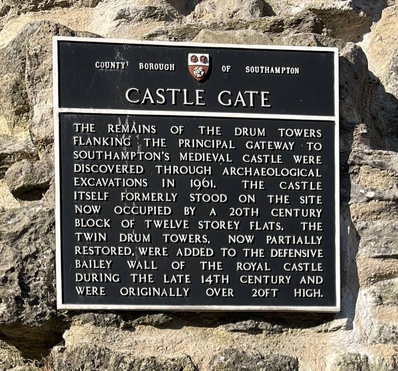 Castle Gate Marker. Click for full size. Castle Gate Marker image. Click for full size.