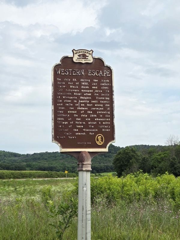 Western Escape Marker. Click for full size. Western Escape Marker image. Click for full size.