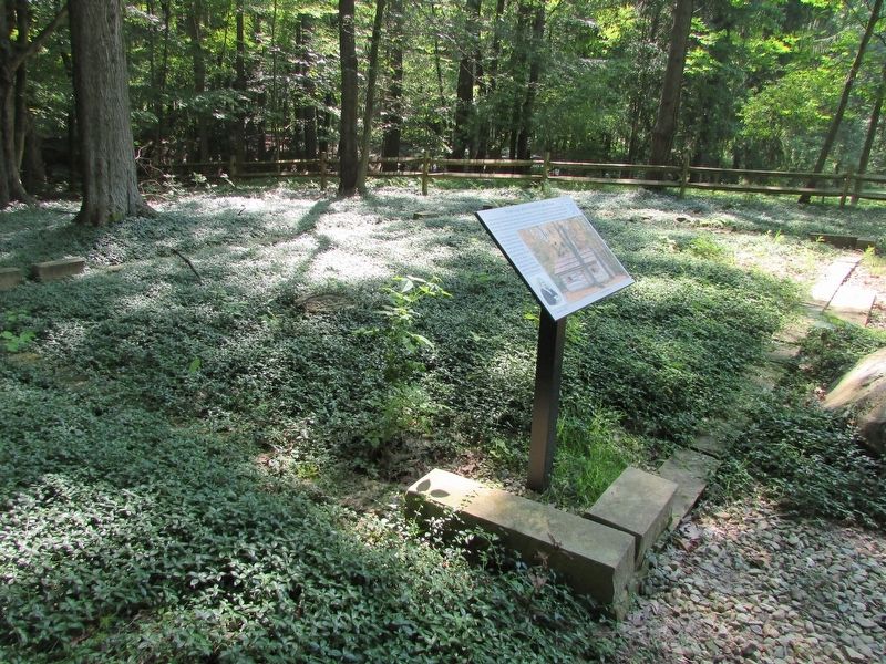 From Log Cabin to Wood Frame House Marker. Click for full size. From Log Cabin to Wood Frame House Marker image. Click for full size.