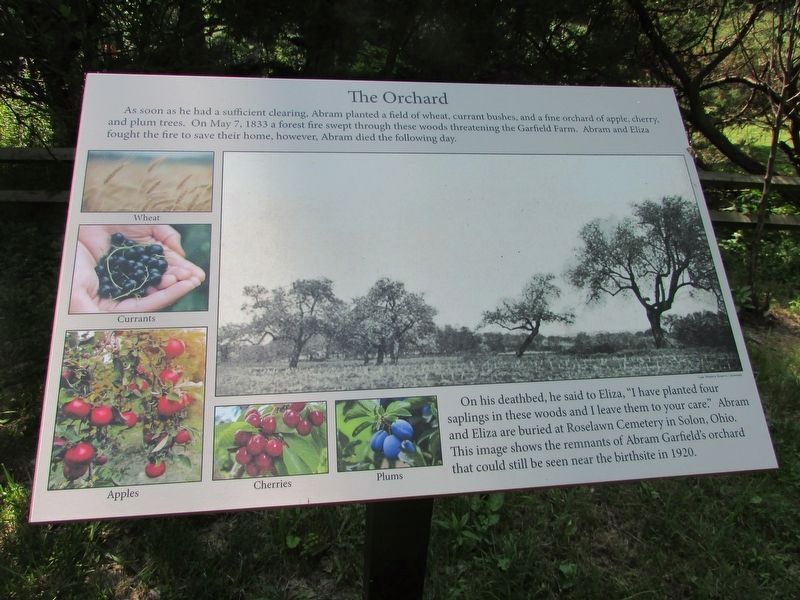 The Orchard Marker. Click for full size. The Orchard Marker image. Click for full size.
