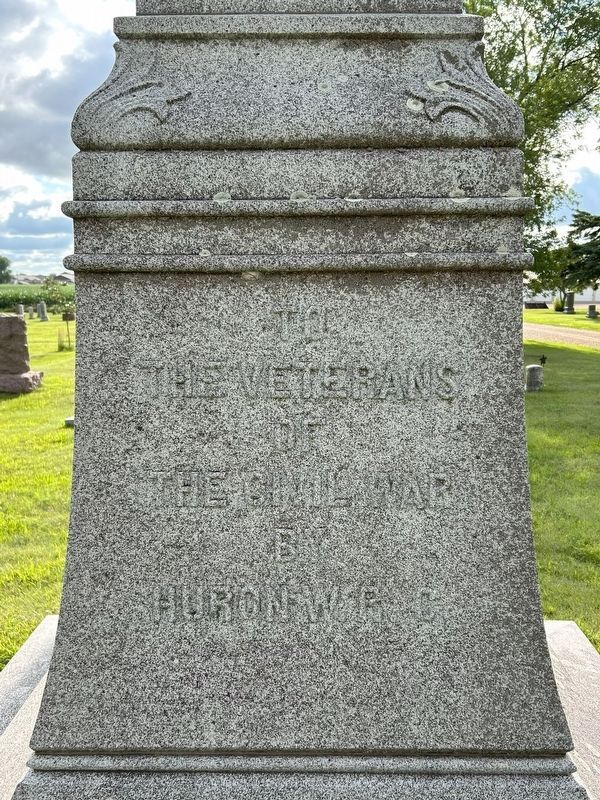Riverside Cemetery Civil War Monument image. Click for full size.