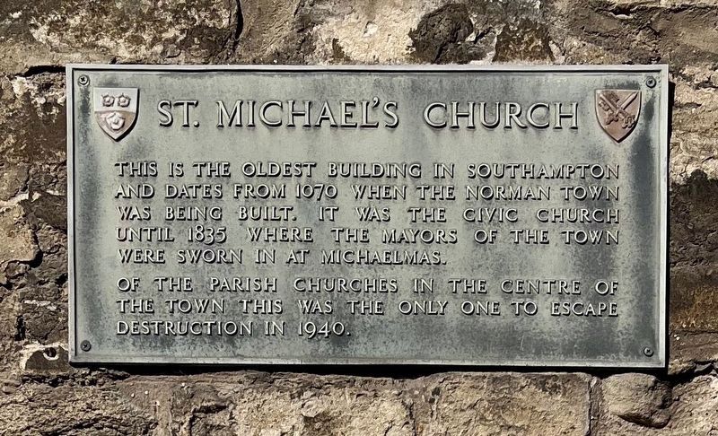 St. Michael's Church Marker image. Click for full size.