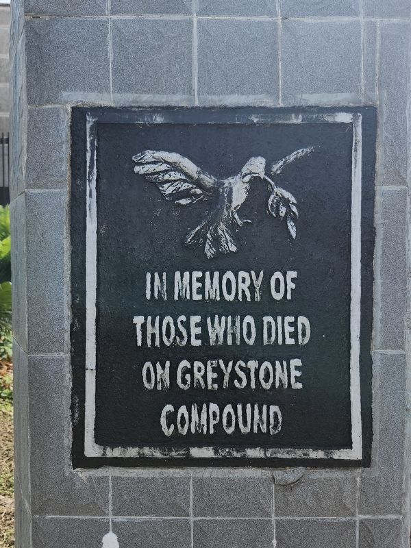 Greystone Compound Memorial Marker image. Click for full size.