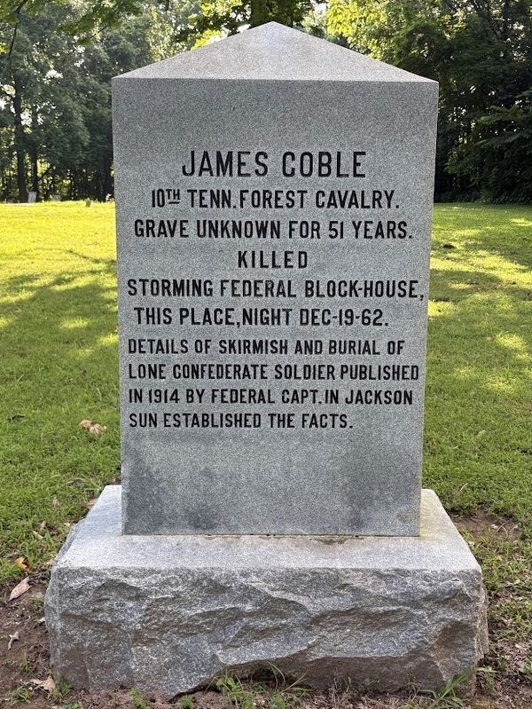 James Coble Marker image. Click for full size.