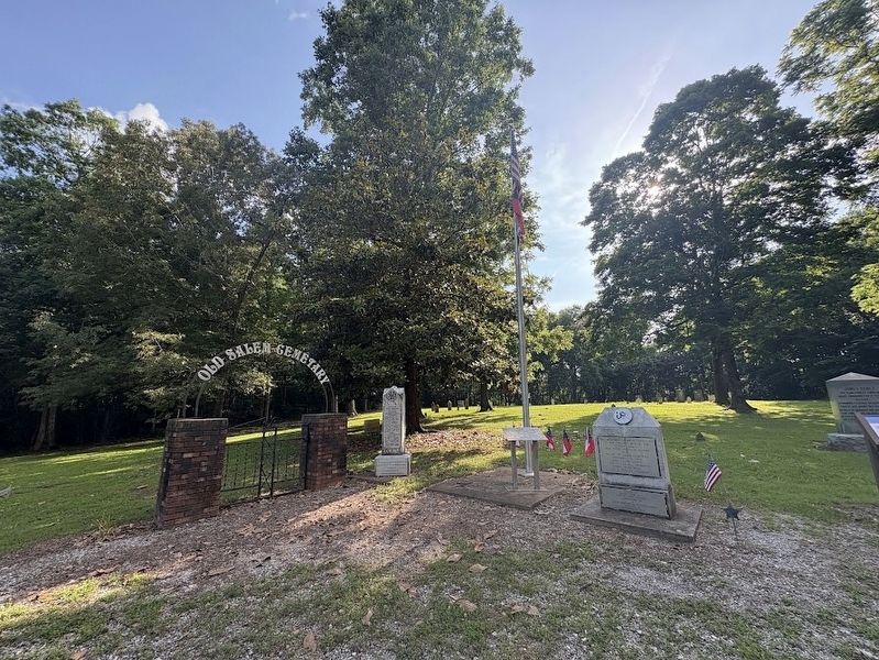 James Coble Marker (to the right in the background) image. Click for full size.