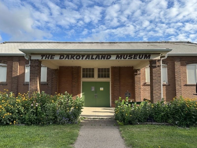 Dairy Building aka "Dakotaland Museum" Marker. Click for full size. Dairy Building aka "Dakotaland Museum" Marker image. Click for full size.