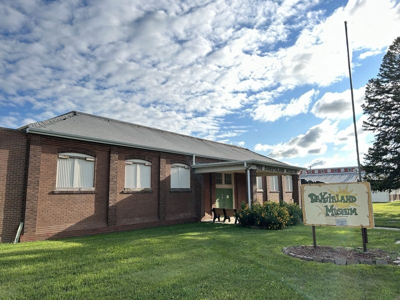 Dairy Building aka "Dakotaland Museum". Click for full size. Dairy Building aka "Dakotaland Museum" image. Click for full size.