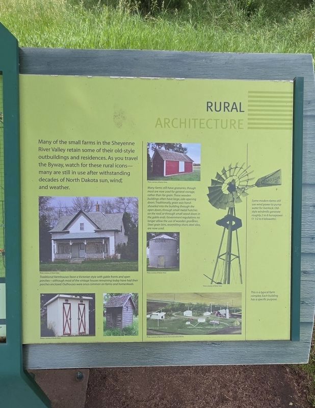 Rural Architecture (right side of the marker). Click for full size. Rural Architecture (right side of the marker) image. Click for full size.