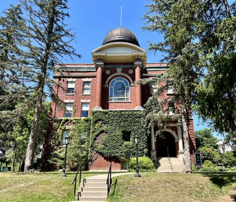 The former Stratford Normal School building, 2025 image. Click for full size.
