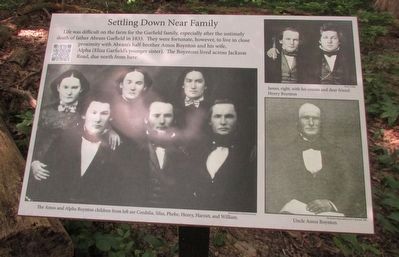 Settling Down Near Family Marker. Click for full size. Settling Down Near Family Marker image. Click for full size.