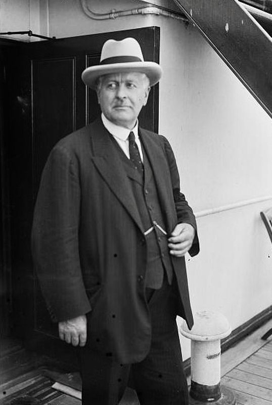Sir John Cunningham McLennan ca 1930 image. Click for full size.