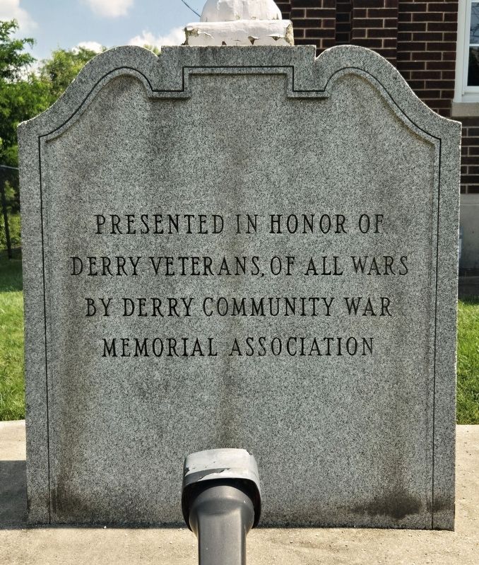 Derry Community War Memorial. Click for full size. Derry Community War Memorial image. Click for full size.