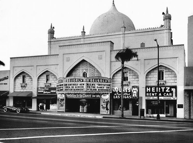 The Beverly Theater - 1957. Click for full size. The Beverly Theater - 1957 image. Click for full size.