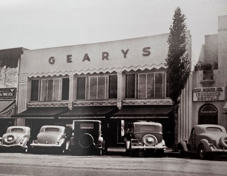 Gearys Beverly Hills - 1938. Click for full size. Gearys Beverly Hills - 1938 image. Click for full size.