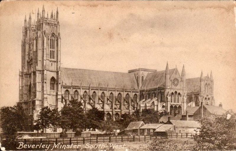 Beverly Minster. Click for full size. Beverly Minster image. Click for full size.