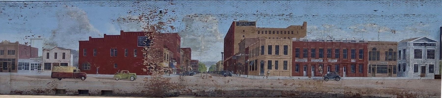 Downtown Saturday Night Mural. Click for full size. Downtown Saturday Night Mural image. Click for full size.