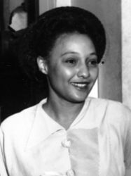 Ada Lois Sipuel Fisher (1924-1995) image. Click for full size.