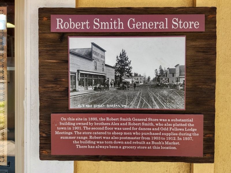 Robert Smith General Store Marker image. Click for full size.