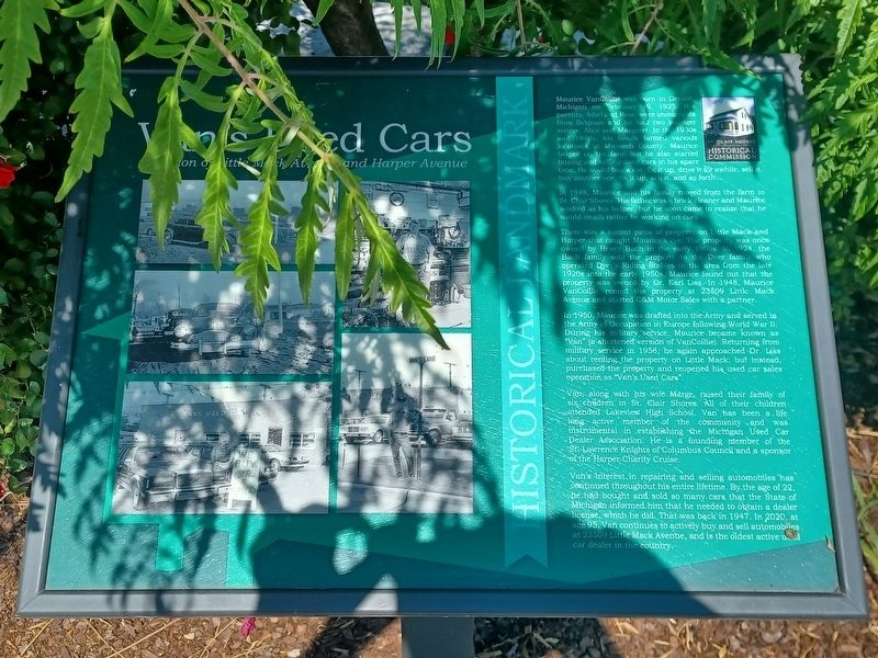 Van's Used Cars Marker image. Click for full size.