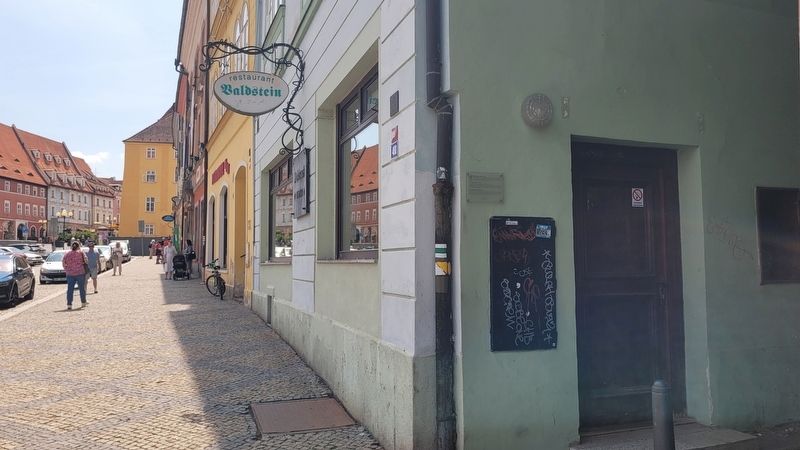The view of the Wildenauer house no. 480 and Marker (corner). Click for full size. The view of the Wildenauer house no. 480 and Marker (corner) image. Click for full size.