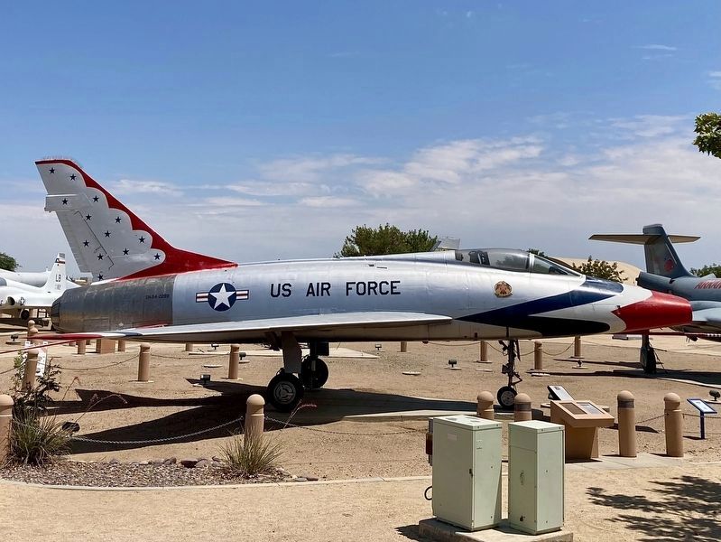 F-100 and Markers image. Click for full size.
