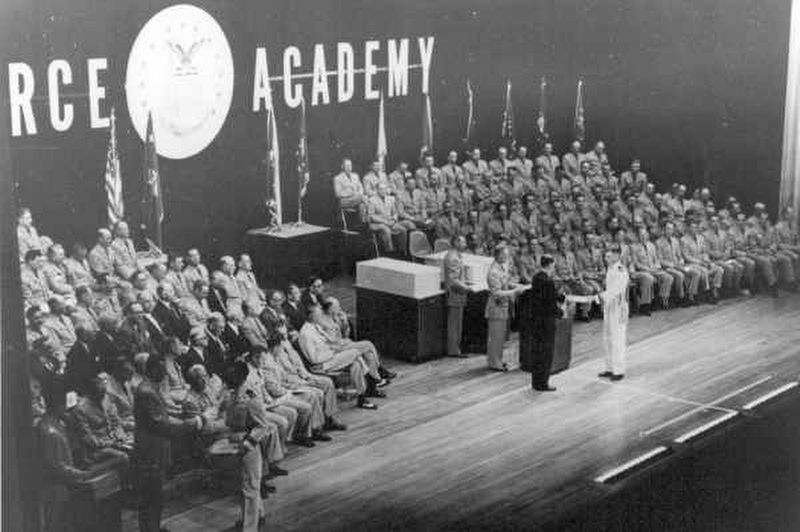 United States Air Force Academy Class of 1959 Graduation. Click for full size. United States Air Force Academy Class of 1959 Graduation image. Click for full size.