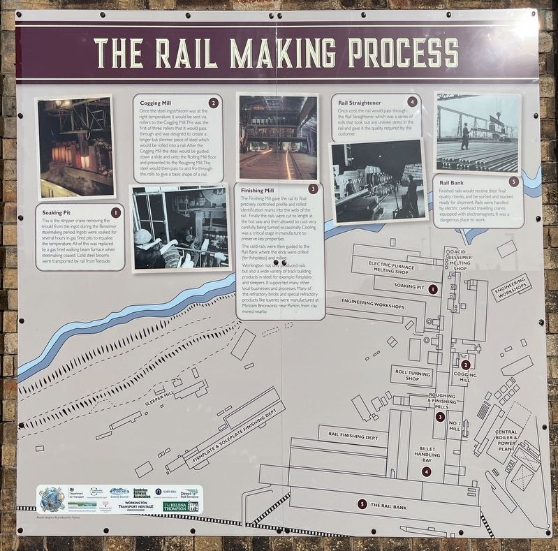 The Rail Making Process Marker image. Click for full size.