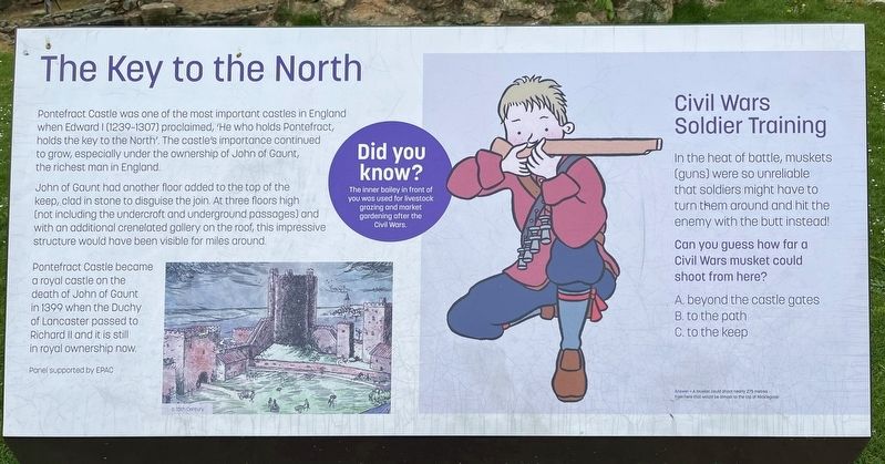 The Key to the North Marker image. Click for full size.