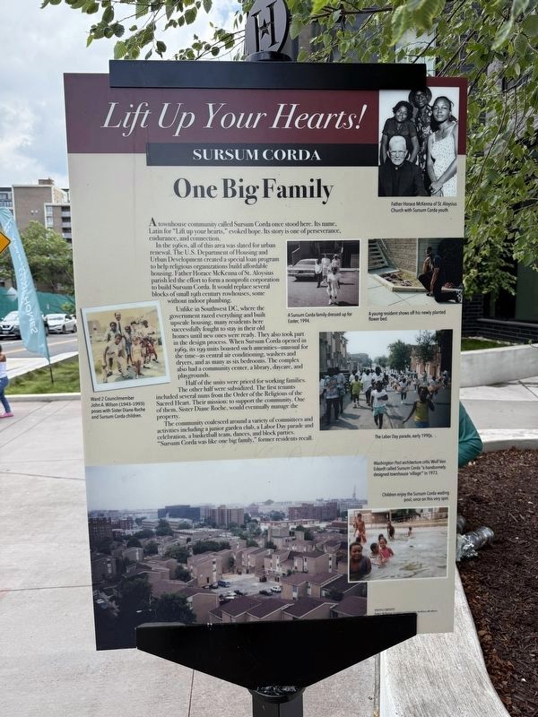One Big Family side of the marker. Click for full size. One Big Family side of the marker image. Click for full size.