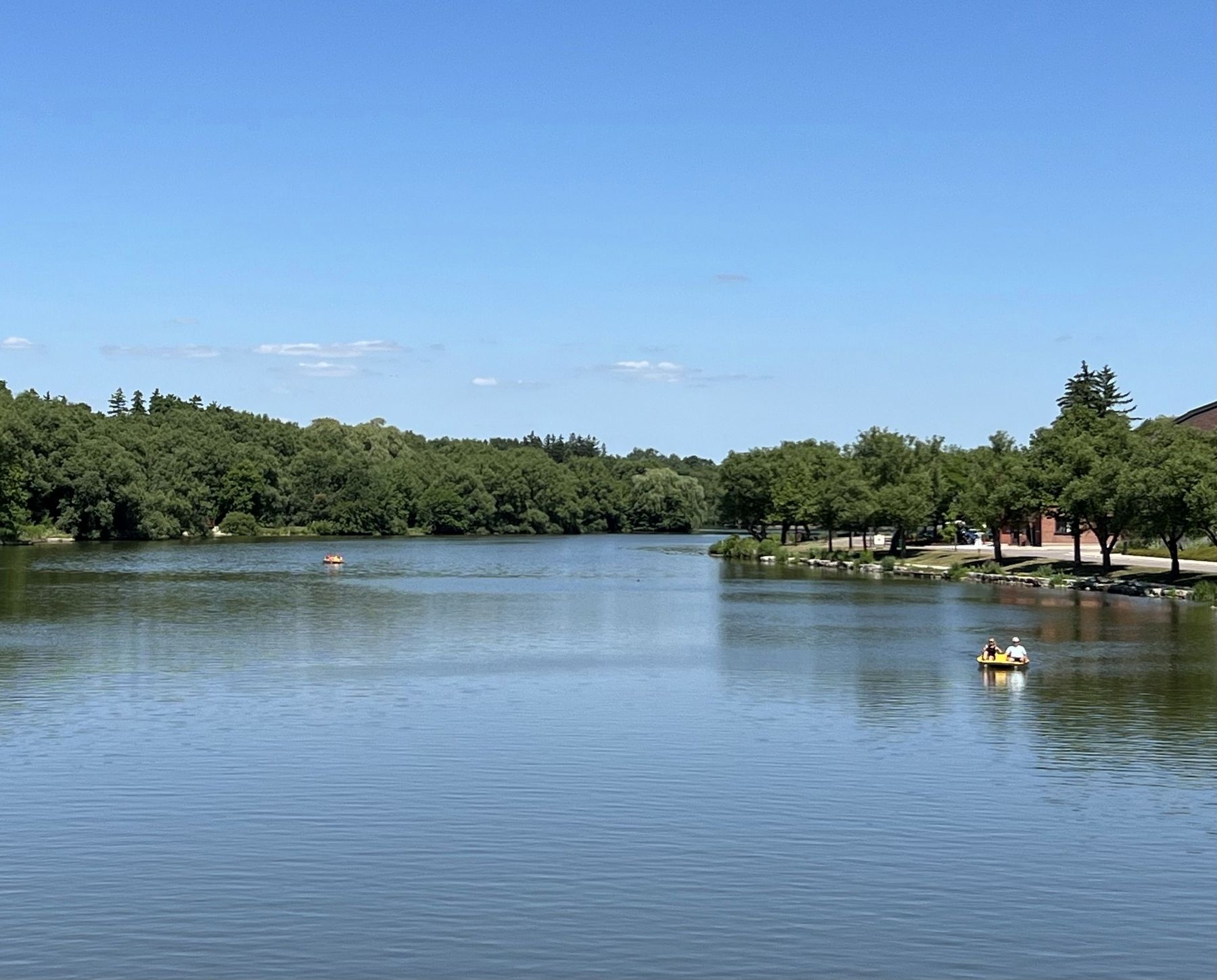 Lake Victoria in Stratford, 2025 image. Click for full size.