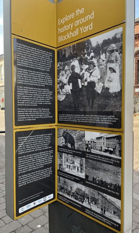 Explore the history around Blackhall Yard Marker image. Click for full size.